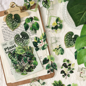 20 miếng dán mỗi gói thực vật loạt phòng thí nghiệm Sổ tay dán trẻ em dán sổ tay cung cấp - Product Image 3