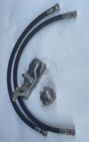 Pièces de moteur OEM ZCEC 6BT5.9 6B5.9 QSB5.9 3864036 3864172 5561461 5561462 Tuyau de filtre à huile à distance, Tuyau de relocalisation du filtre à distance