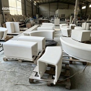 Seduta Artistica Astratta in UHPC, Resistente alle Intemperie, Arredo <span class=keywords><strong>Esterno</strong></span> per Centri Artistici, Parchi Scultorei e Paesaggistica - Product Image 5