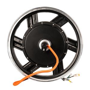 Moteur de moyeu BLDC personnalisé en usine de 2000W pour moto, 17 pouces - 3.5, sans jante, vente en gros - Product Image 2