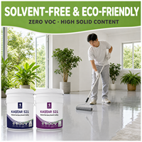 Revêtement de sol époxy industriel Kastar 521, peinture haute densité pour systèmes de sols en mortier époxy