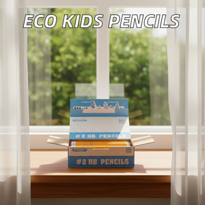 Lápices Redondos Económicos de Fábrica <span class=keywords><strong>Sansan</strong></span>, Ecológicos, de Alta Calidad, para Dibujo Infantil, 2B HB, de Madera, Negros, con Borrador, para Niños - Product Image 3