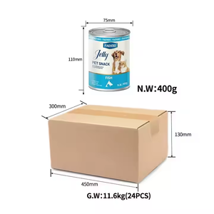 Comida Húmeda Enlatada para Perros 400g, Orgánica, Alta en Proteínas, Sin Granos, Bocadillo para Mascotas - Product Image 3