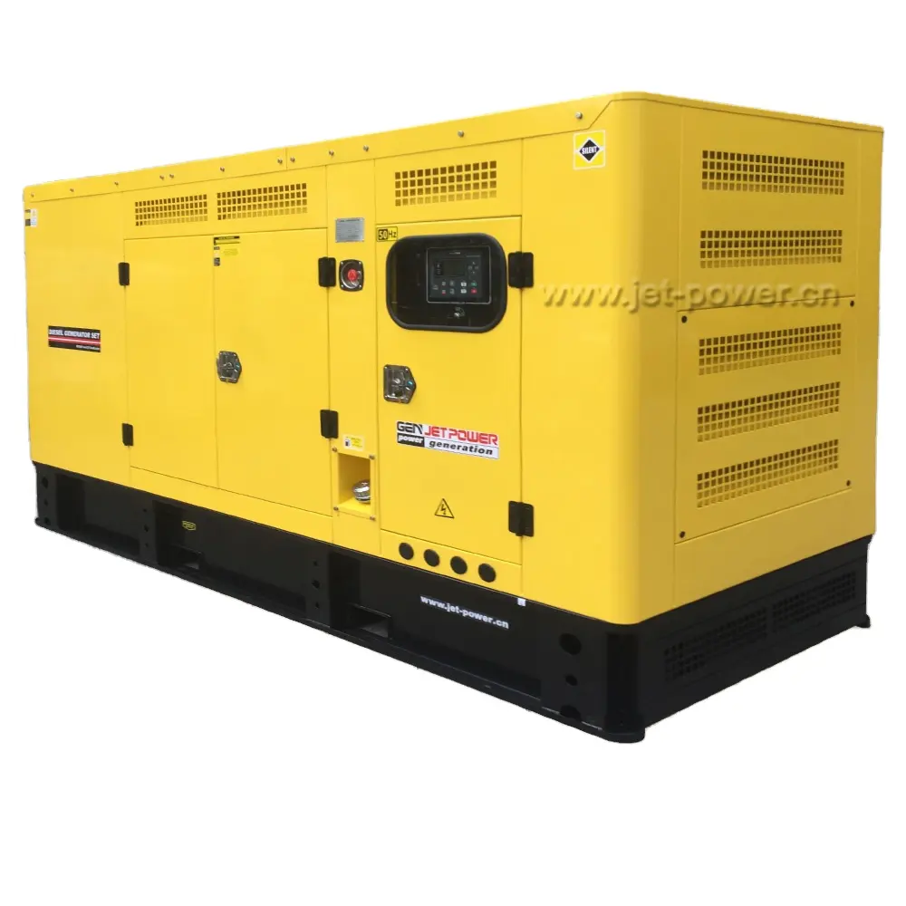 Weiqai Set Generator Tipe Kanopi, Mesin Diesel WP4D108E Kekuatan Output 3 Fase 80 KW 100 KVA dengan Pengatur Elektronik