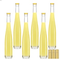 Lebendige Mattglas-Flasche Glasverpackung Nachhaltige Verpackung für Farbige Spirituosen und Gin