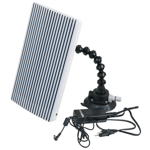 Nuevo espejo retrovisor convexo para coche, espejo Interior ajustable con ventosa iluminada para uso Interior del vehículo - Product Image 1