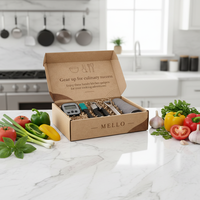 Boîte d'expédition pliable en carton kraft imprimé sur mesure, écologique, pour cadeaux, abonnements et vente au détail