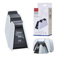 Support de charge pour manette filaire compatible PS5 Aolion personnalisé, en ABS, garantie 1 an, 5 accessoires de jeu