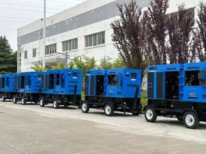 <b>Mobile</b> Trailer 100kVA 80kW Prime Power Silent <b>Generator</b> 50Hz With DCEC Engine for Outdoor 60hz 1/3 Phase - Product Image 3
