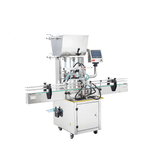 Máquina de llenado de pasta automática de doble cabezal con transportador Máquina de etiquetado de tapado a juego Llenadora de aceite comestible lubricante opcional - Product Image 5