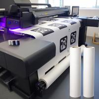 Papier de transfert par sublimation écologique blanc 30 g/m² pour vêtements, séchage rapide, taux de transfert de 98 %, compatible avec les imprimantes par sublimation