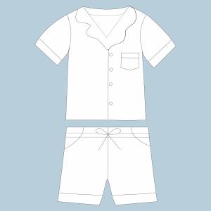 <span class=keywords><strong>Ensemble</strong></span> de pyjamas pour bébé unisexe personnalisé, nouveau design, manches courtes, service OEM, tissu en bambou, fermeture éclair bidirectionnelle, nourrissons, tout-petits, 2 pièces - Product Image 3