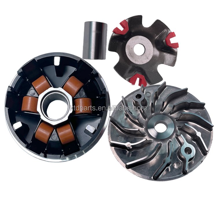 KTD Set Variator Kit Puli Wajah Drive Suku Cadang Sistem Tunik CVT Skuter Balap Beat Fi Performa