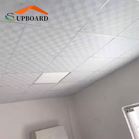 Plafond acoustique en plâtre de gypse au design moderne