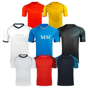 Venda quente camisas de futebol baratas camisa retrô de futebol masculino camisa de futebol fã/jogador