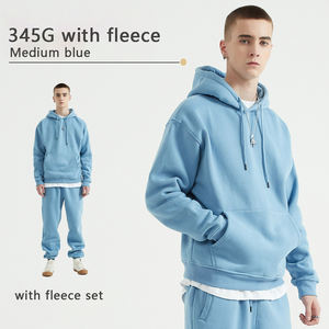 <span class=keywords><strong>Set</strong></span> <span class=keywords><strong>Felpa</strong></span> Invernale Unisex Personalizzata con Stampa <span class=keywords><strong>e</strong></span> Strass, <span class=keywords><strong>Tuta</strong></span> Sportiva Oversize in Pile Tinta Unita per Uomo - Product Image 4