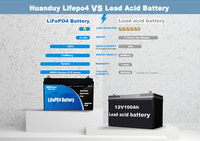 Batterie 12V 200Ah Lithium LiFePO4 6000 + à cycle profond BMS avec protection basse température pour moteur de pêche à la traîne, énergie solaire, hors réseau, marine