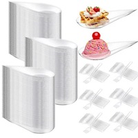 Mini larme apéritif et dessert assiettes de service petits plateaux de dégustation pour la fête pour la sauce à tremper les sushis