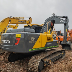 Excavadora de cadenas Volvo EC210BLC original de 21 toneladas en buen estado, maquinaria para movimiento de tierras, sistema hidráulico estable, lista para enviar. - Product Image 1