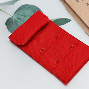 Fermetures à crochets et œillets en métal avec revêtement en nylon, bande de tissu en nylon, sangle d'extension de soutien-gorge, accessoires de confection de soutien-gorge et de lingerie - Product Image 2