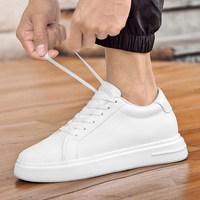 Chaussures de skate tendance pour hommes à semelle épaisse, à lacets, décontractées, pour la marche, le sport, le quotidien, le bureau, plates, OEM et ODM