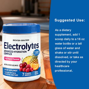 Nhãn hiệu riêng bổ sung nhà sản xuất năng lượng uống bột nhãn hiệu riêng thảo dược keto Bột bổ sung chất điện giải Uống bột - Product Image 5