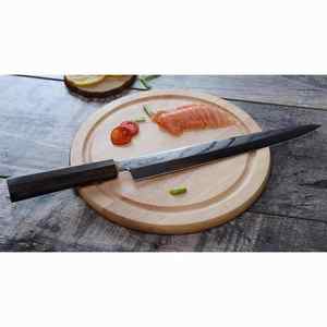 プロフェッショナル8.25インチ日本寿司ナイフ<span class=keywords><strong>34</strong></span>層ダマスカス鋼生魚スライスナイフ柳葉キッチンシェフ刺身ナイフ - Product Image 3