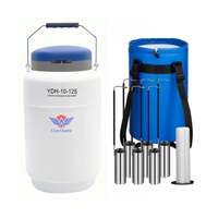 Prix du récipient d'azote liquide pour insémination artificielle Réservoir LN2 Réservoir d'azote liquide de 10 litres Conteneur d'azote liquide