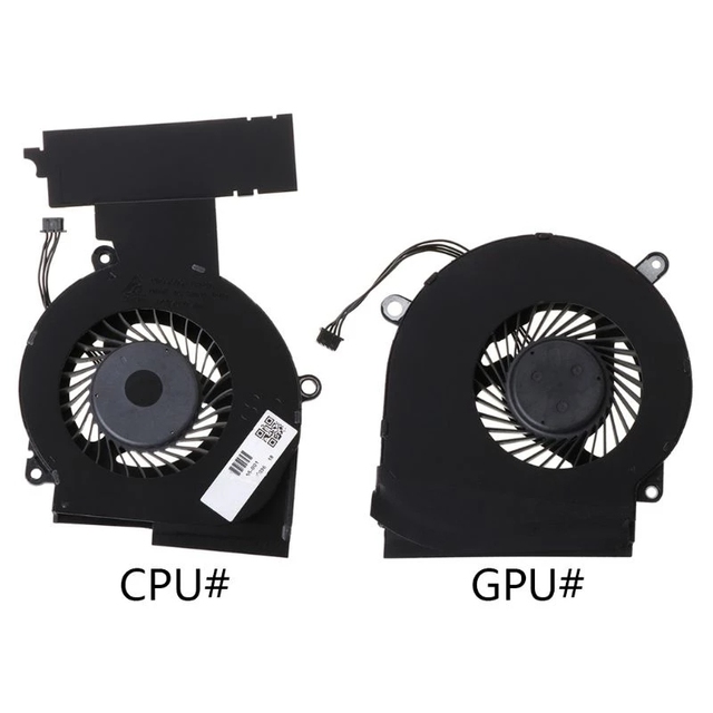Laptop CPU GPU Cooling Fan Replacement for HP OMEN 15-DC 15-DC0013TX 15-DC0004TX 15-dc0005TX TPN-Q211 Cooler Fan C26
