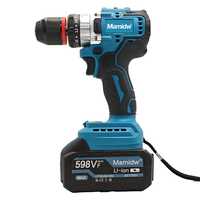 Perceuse électrique sans fil Mamidw, design ergonomique, construction robuste, visseuse sans fil puissante, pour batterie 18V