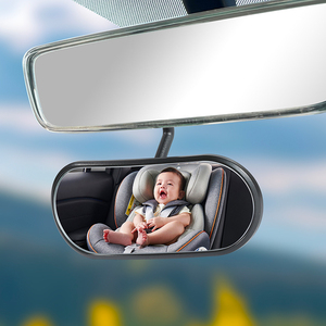 New <b>Car</b> Rearview <b>Mirror</b> with Wider Visual Range Easy-to-Use Glass Side <b>Mirror</b> for Back Seat for Watching Your Baby - Product Image 5