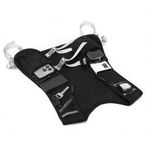 Men's Lightweight Sports Vest Bag <b>Outdoor</b> Mobile Phone <b>Storage</b> Chest Bag Sports Hydration Phone Holder Vest for Hiking - Product Image 5