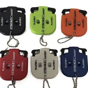 <span class=keywords><strong>Compteur</strong></span> de score de <span class=keywords><strong>golf</strong></span> manuel Clicker <span class=keywords><strong>2</strong></span> rondes carré portable Accessoires de pointage de score de <span class=keywords><strong>golf</strong></span> - Product Image 1