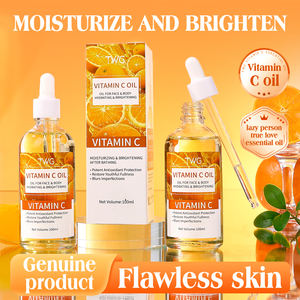 TWG Huile Essentielle Visage & Corps à la Vitamine C, Hydratante et Éclaircissante, Atténue les Imperfections, Huile Blanchissante à la Vitamine C - Product Image 3