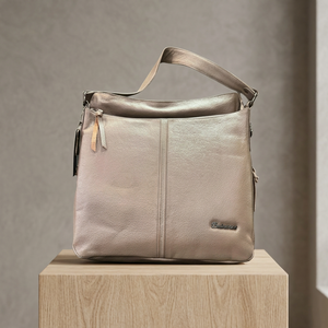 Sacs à main décontractés en cuir véritable, style western, avec fermeture éclair, imperméables, légers, grande capacité, pliables, pour femmes - Vente chaude - Product Image 1