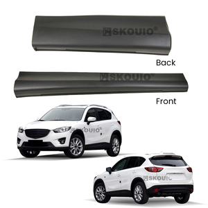 1Pair Glossy Black Rear Window Trim Molding Cover Jordan - View #13