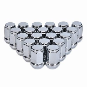 Écrous de roue chromés M12x1.5 <span class=keywords><strong>19</strong></span> taille hexagonale L35 couvercle d'écrou de roue hexagonal chromé pour camion - Product Image 3