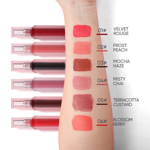 Lápiz Labial Líquido Mate de Marca Privada, Larga Duración, Pigmentado, Resistente al Agua, con 6 Colores, Brillo Labial Mate - Product Image 6