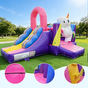 Castillo Inflable Comercial Profesional, Castillo Inflable para Exteriores con Tobogán para Niños - Product Image 3