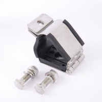 Kabel befestigungs clips SS Hoch temperatur beständige Kabel klemmen Single Trefoil Quad Cable Cleats