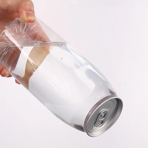 330Ml 500Ml 650Ml Nhựa Cấp Thực Phẩm Đồ Uống Cho Thú Cưng Nắp Lon Có Nắp Bật Bằng Nhôm Dễ Mở - Product Image 2