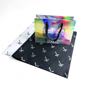 <b>Printed</b> Tissue Paper Custom Logo Box Wrapping <b>Packaging</b> Paper For Jewelry Gift Flower Crepe Paper Wrapping Tissue Paper - Product Image 3