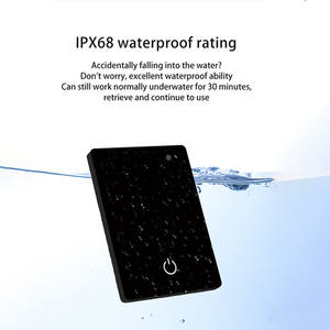 محفظة صغيرة مع جهاز تتبع لبطاقات الائتمان والحيوانات الأليفة والأطفال، مضاد للضياع مع نظام تحديد المواقع، متوافق مع نظامي iOS وأندرويد، حقيبة لتحديد موقع جوجل - Product Image 4