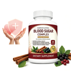 Capsules de complément alimentaire pour adultes avec 20 ingrédients actifs, dont cannelle, chrome et mûrier - Product Image 1