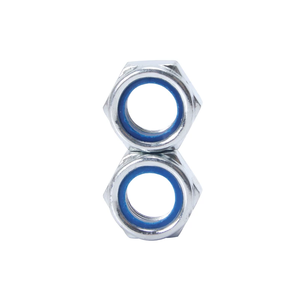 Écrou <span class=keywords><strong>autobloquant</strong></span> en acier au carbone zingué à insert nylon hexagonal, écrou fin <span class=keywords><strong>autobloquant</strong></span> Nylock <span class=keywords><strong>M2</strong></span> <span class=keywords><strong>M2</strong></span>.5 M3 M4 M5 M12 M14 M16 - Product Image 4