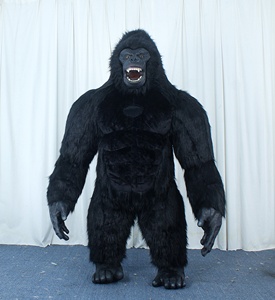 Funtoys gigante gonfiabile lupo Mascotte Costume pellsuit Anime di Halloween Gorilla Cosplay Mascotte carnevale animale festa <span class=keywords><strong>per</strong></span> <span class=keywords><strong>adulti</strong></span> - Product Image 3