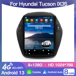 Autoradio HFMidia 10,4 pouces avec écran vertical, Bluetooth, lecteur multimédia vidéo pour Hyundai Tucson IX35, CarPlay sans fil, lecteurs auto - Product Image 2