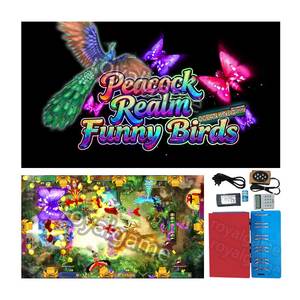 Ocean King 5 Omni Peacock Realm Funny Birds Monkey King Golden <span class=keywords><strong>Link</strong></span> Awaken Legend of Flying Horse 55 Inch Table Game Fishing - Product Image 1