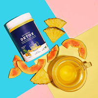 Poudre Détox Adulte Saveur Ananas Naturel 400g/bouteille – Complément Santé Favorisant un Poids Sain pour Adultes – Vente Chaude