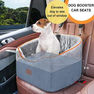 Hersteller Großhandel Hund Autos itz Booster Memory Foam Elevate <span class=keywords><strong>Pet</strong></span> Autos itz für kleine Hunde 35lbs Wasch bar - Product Image 4